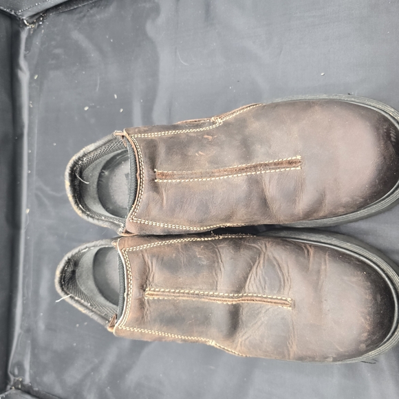 Dr. Martens Brown‎ Loafers Slip-Ons with Elastic Panels main image 8